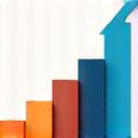 Icon representing a bar chart with an upward trend, symbolizing data-driven decision making